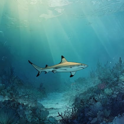 Blacktip Reef Shark