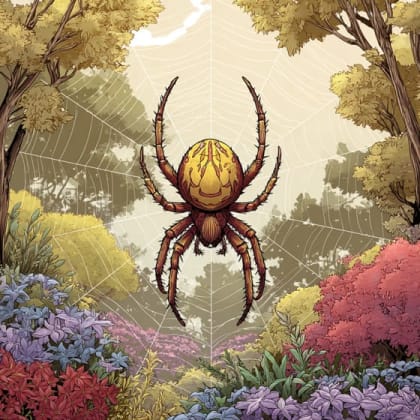 Orb-weaver Spider