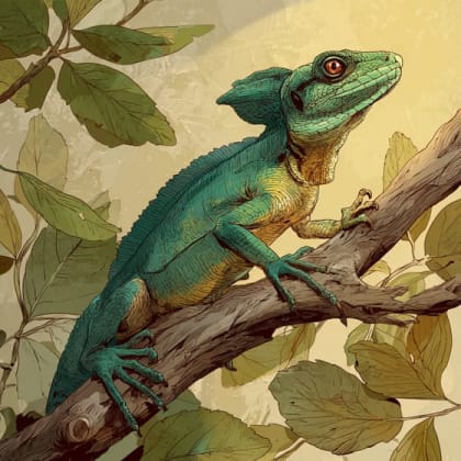 Basilisk Lizard