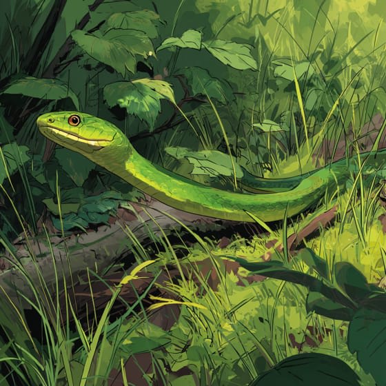 Smooth Green Snake
