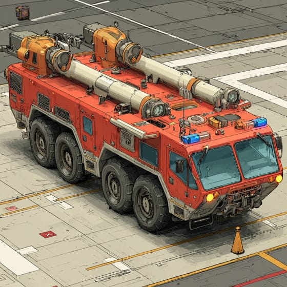 Airport Crash Tender