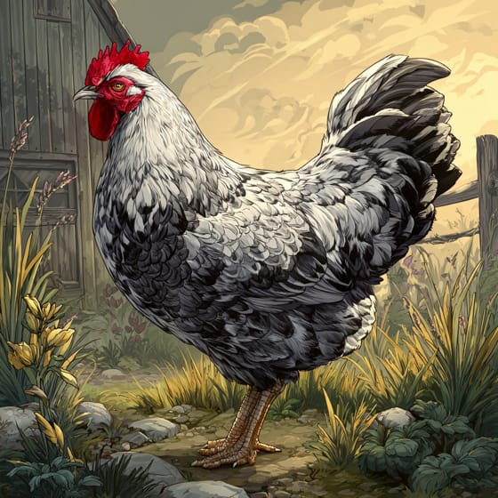 Plymouth Rock Chicken