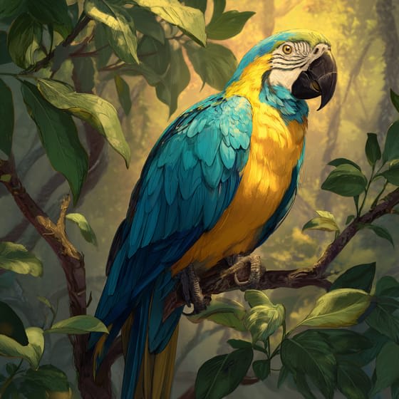 Blue-and-yellow Macaw