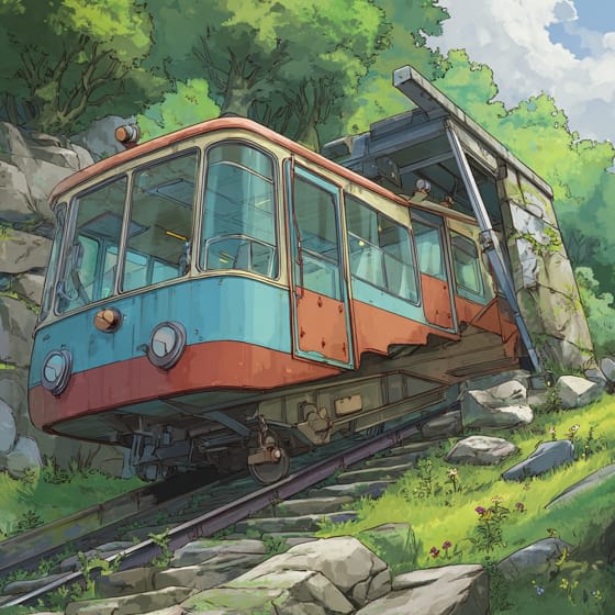 Funicular Railway Car