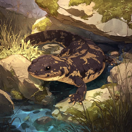 Salamandra gigante del Giappone