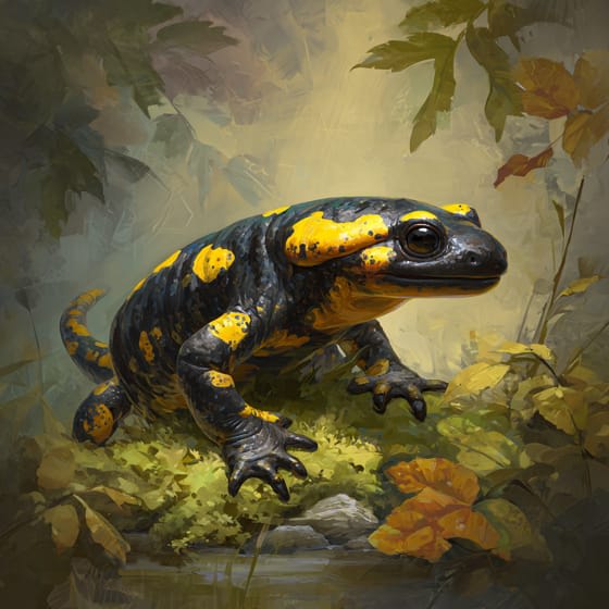 Salamandre tachetée