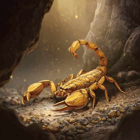 Scorpion des cavernes