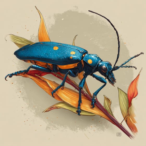 Mylabris pustulata