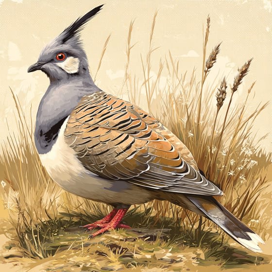 Ocyphaps lophotes