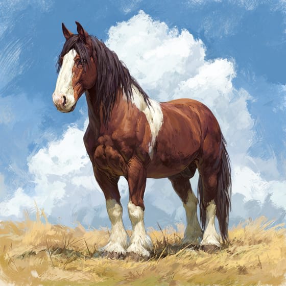 Cavallo Clydesdale