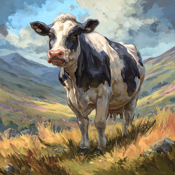 Mucca frisona