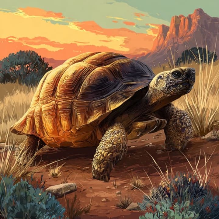 Wüstengopherschildkröte