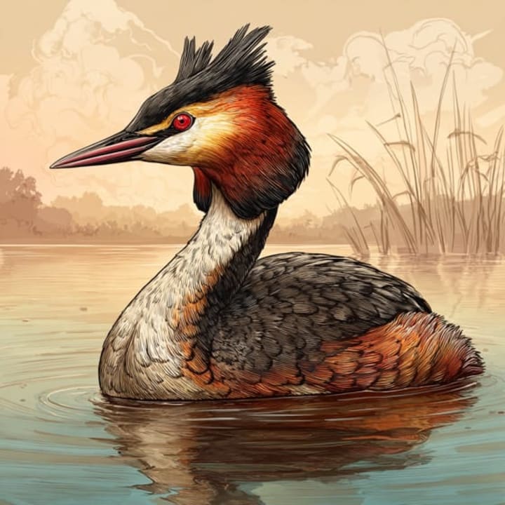 Somormujo lavanco