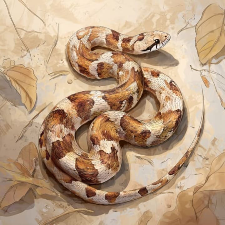 Serpiente hocico de cerdo oriental