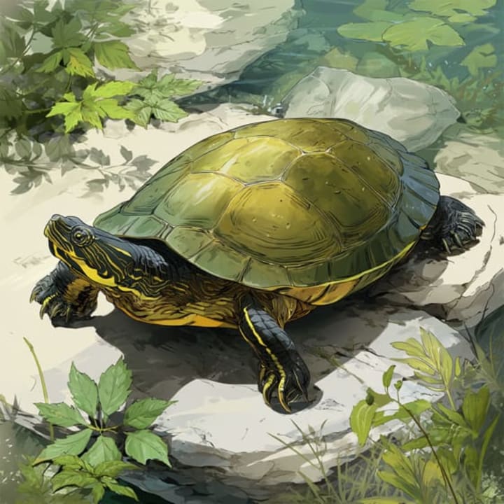 Tortuga mapa común