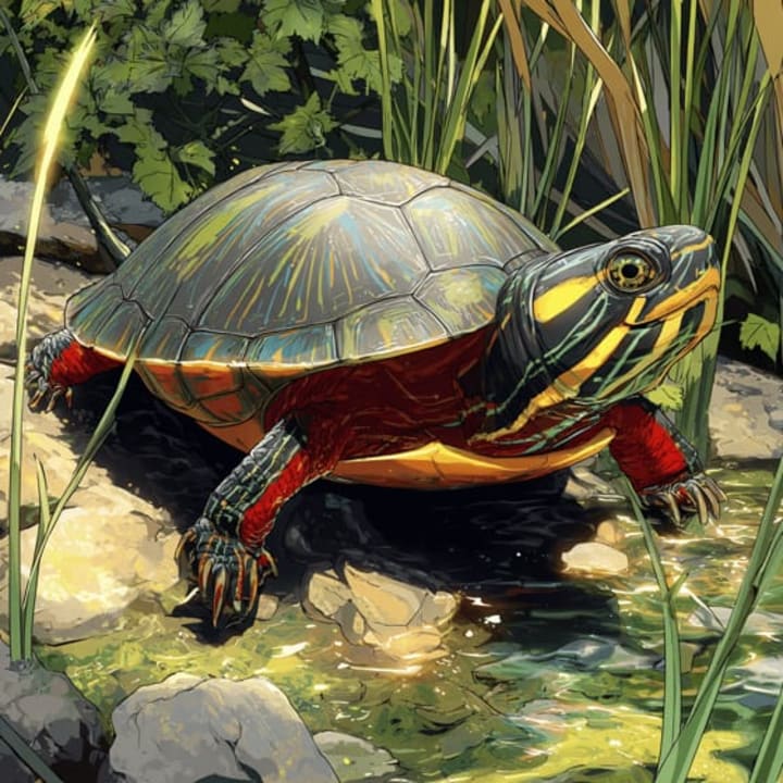Zierschildkröte