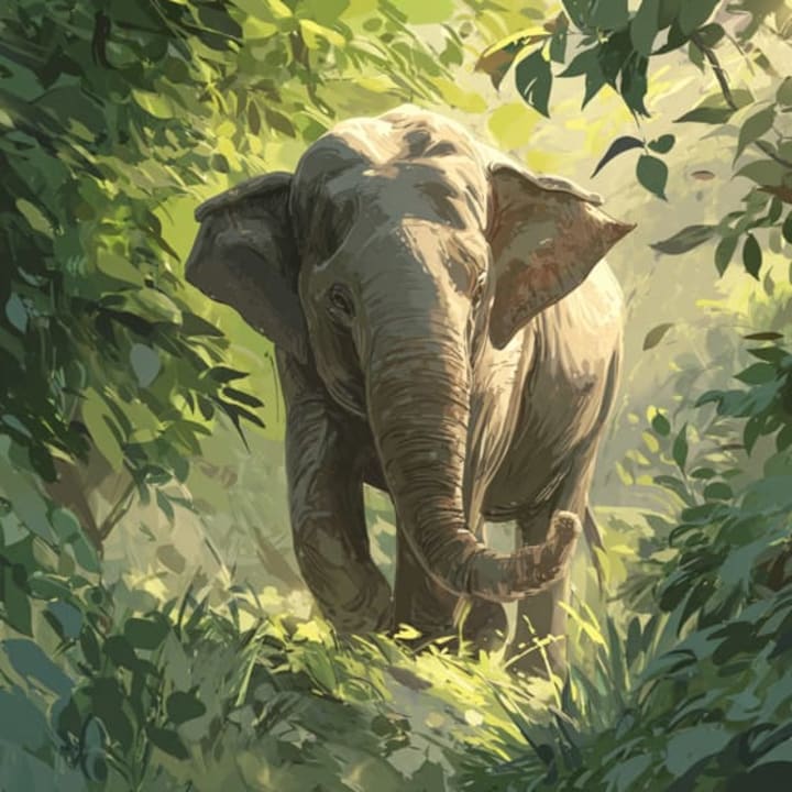 Elefante asiatico