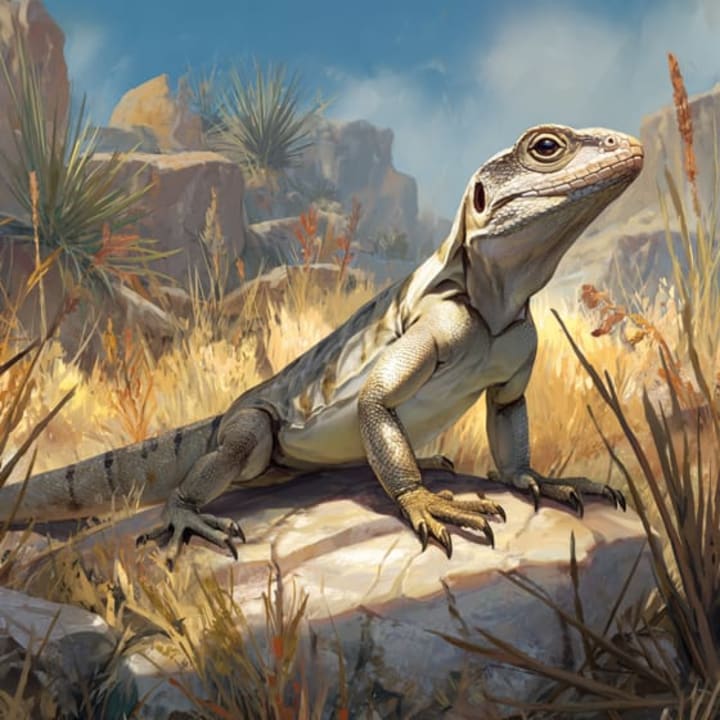 Iguane du désert