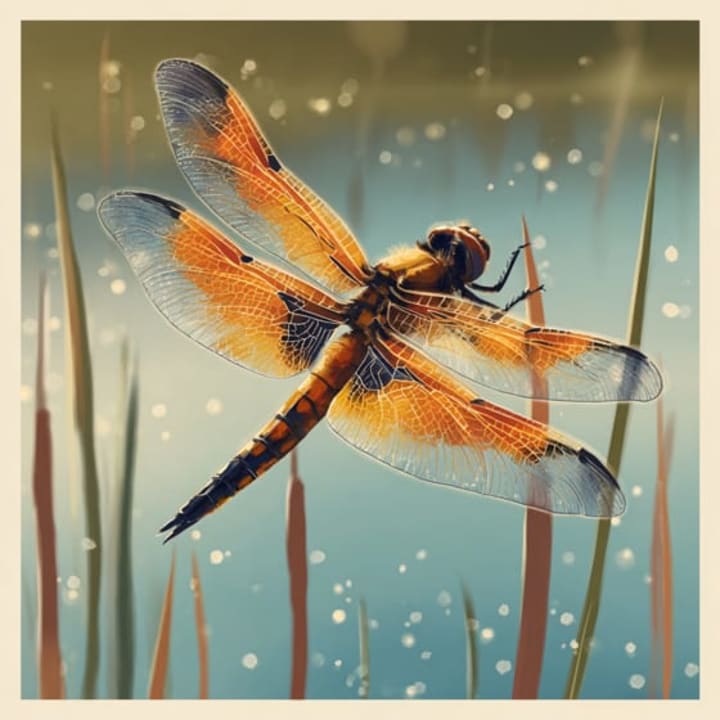 Libellula a quattro macchie