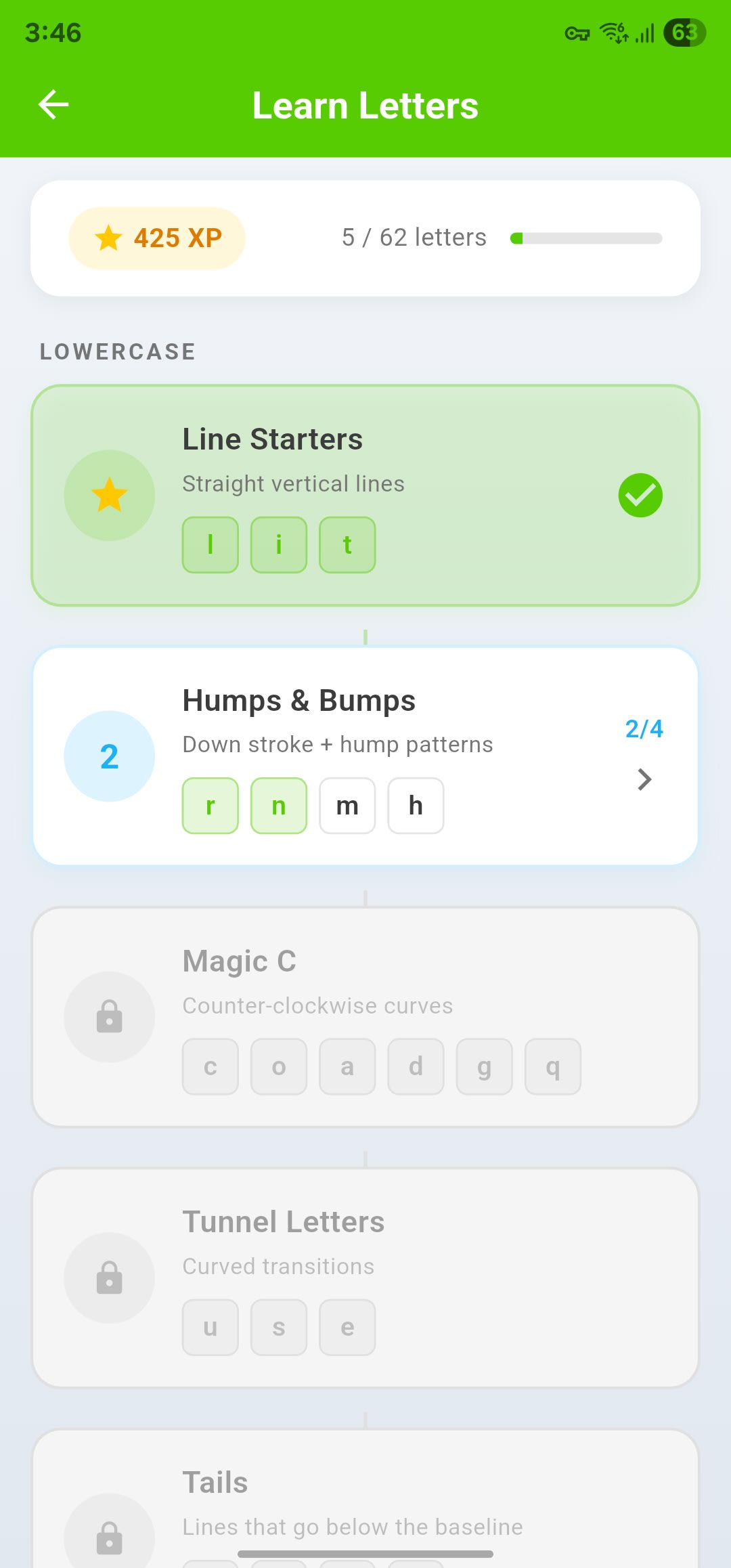 Snap Handwriting screenshot