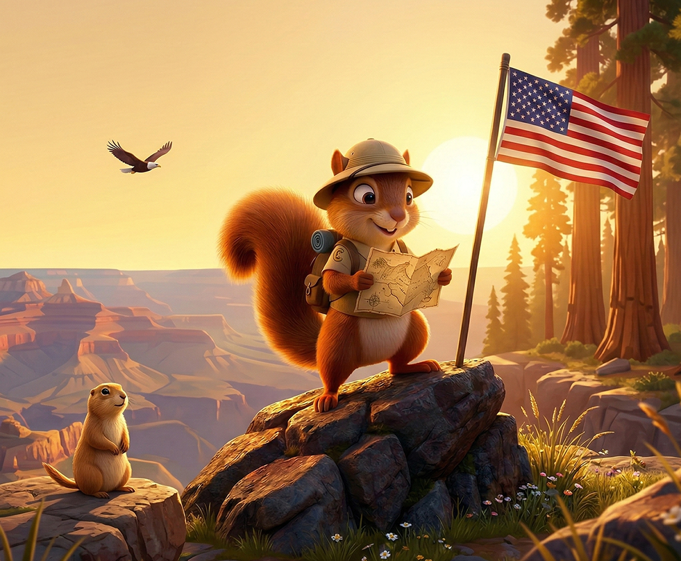 United States wildlife guide preview