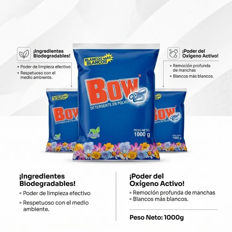 Detergente Bow
