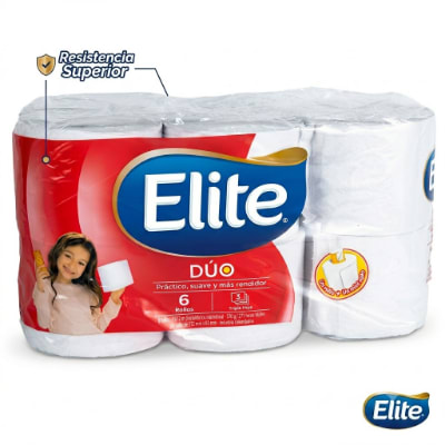 Papel Higienico Elite Dúo 