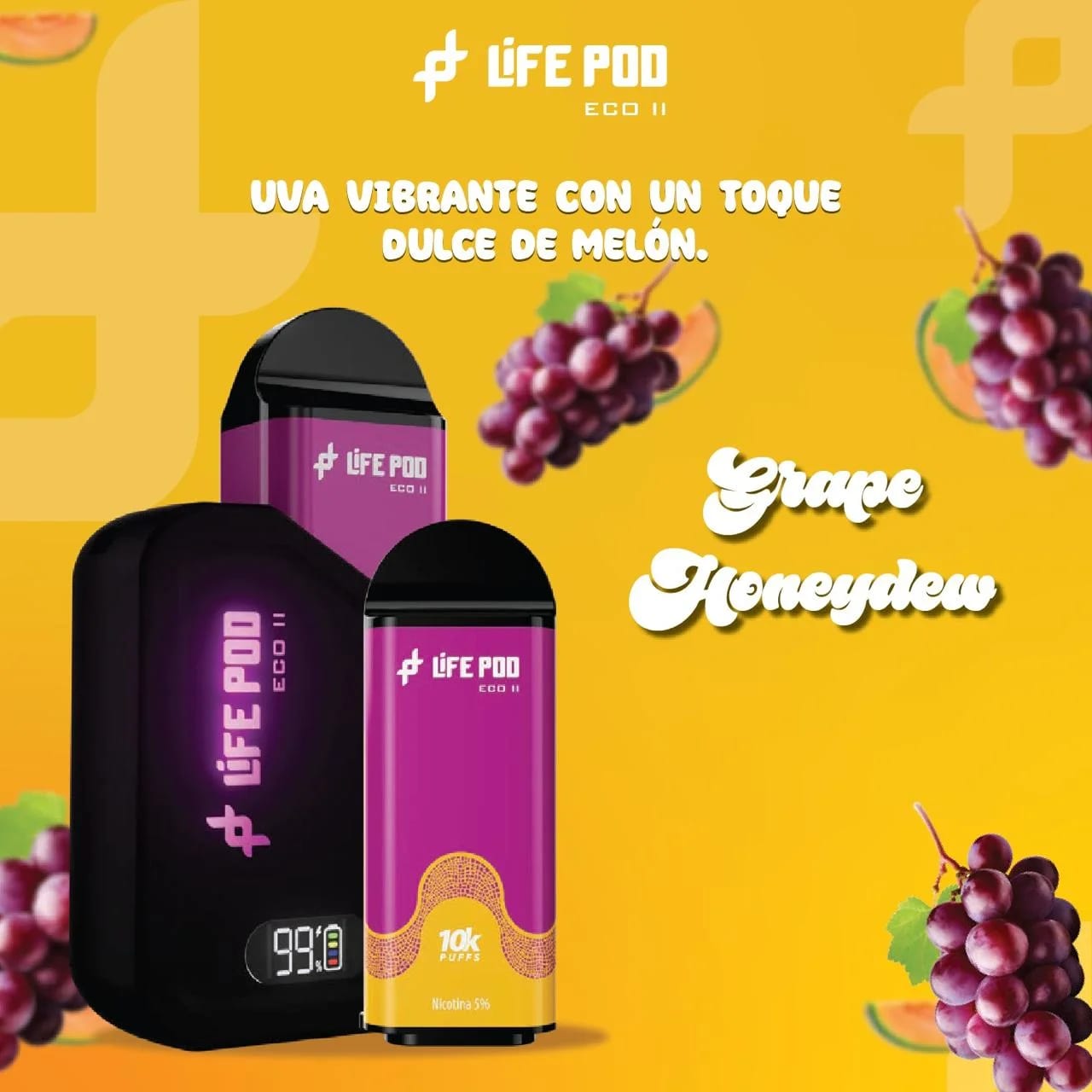 Vape Lifepod Grape Honeydew Kit en Piura, Sullana, Talara