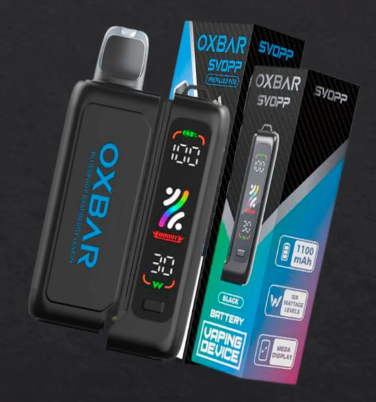 Vape Oxbar Blueberry Raspberry Lemon Kit en Piura, Sullana, Talara