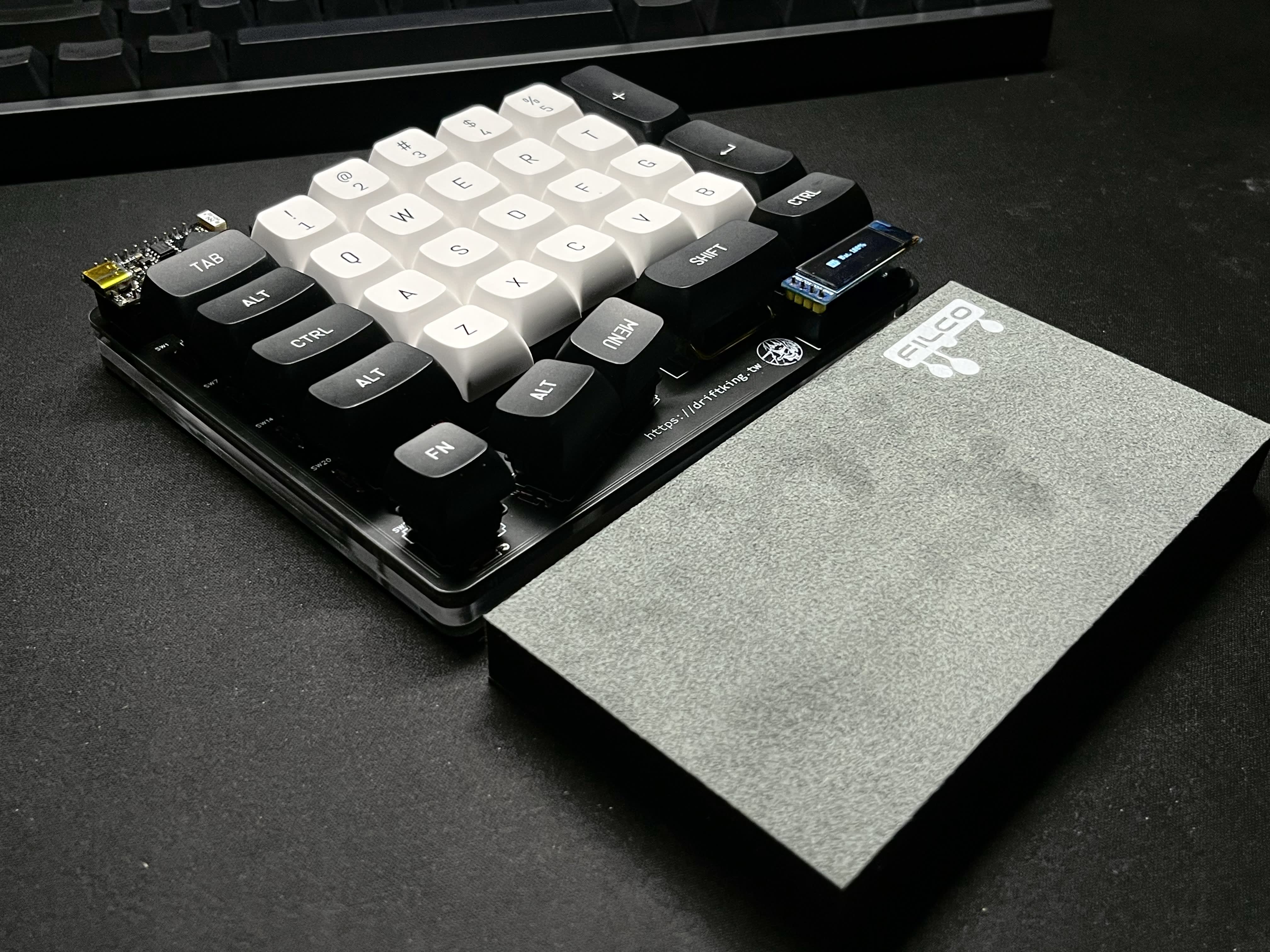 找不到喜歡的單手鍵盤？那就自己做吧 - DriftKingTW's Blog