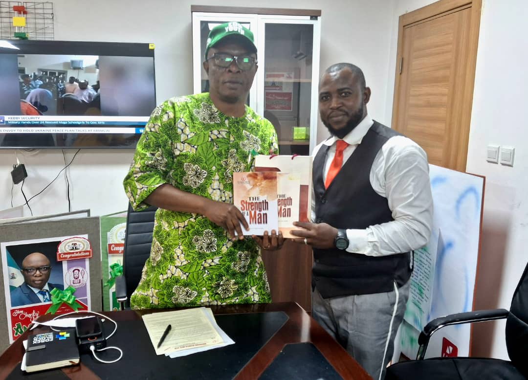 A courtesy visit to the office of the Honourable Commissioner for Youth Affairs, Edo State. image 1