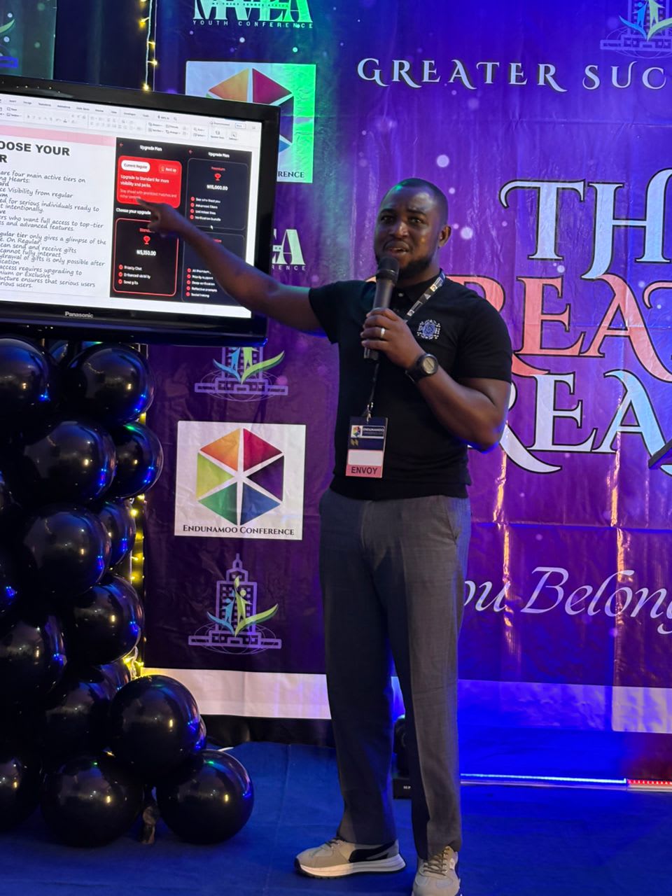 Pitching Our App to Greater Success House, Lekki, Lagos Sate