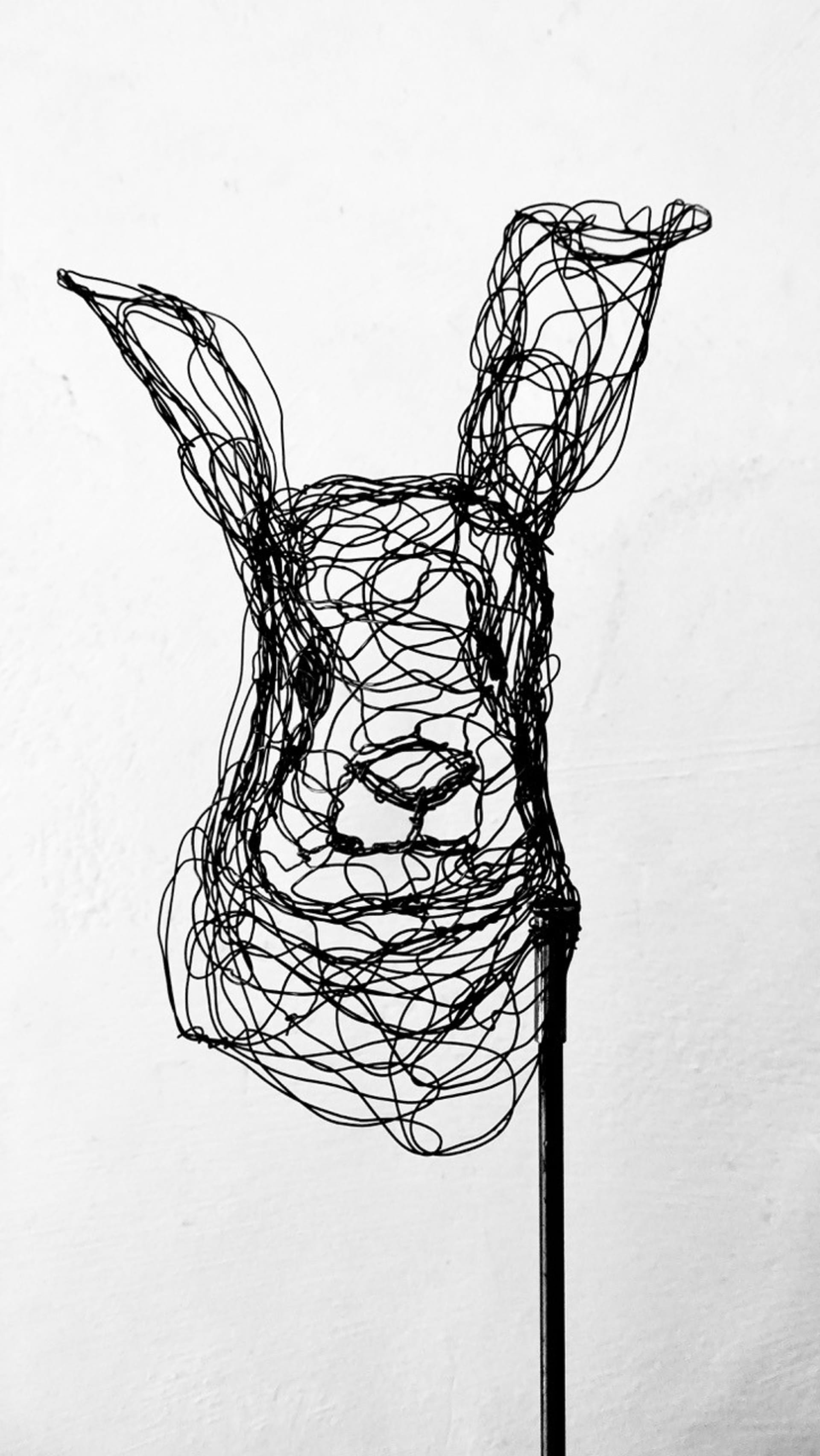 Kleine wezens 2024.40 door Myriam Louvel, metaaldraadsculptuur