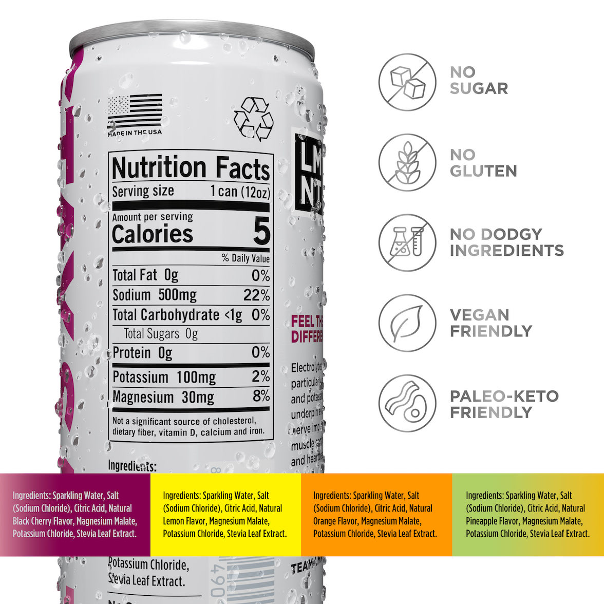 Product LMNT Sparkling 12oz, thumbnail