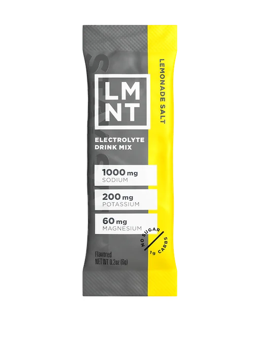 LMNT Lemonade Salt stick pack