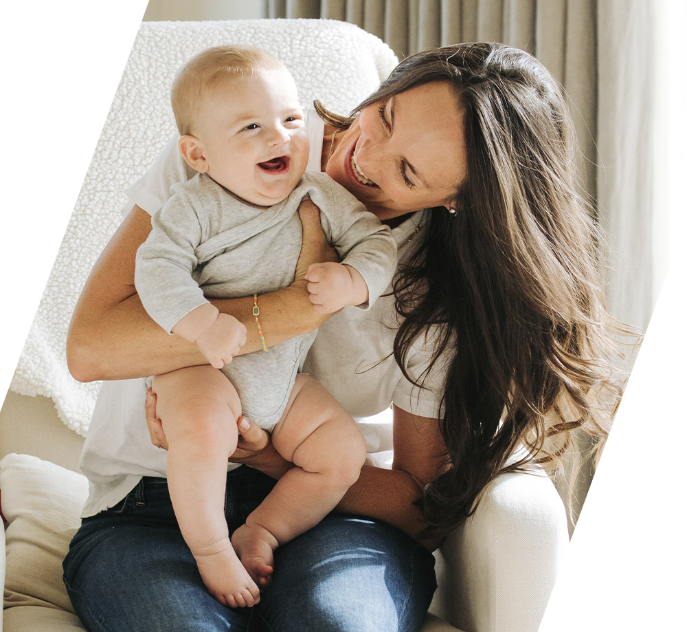 Kelly Leveque and baby