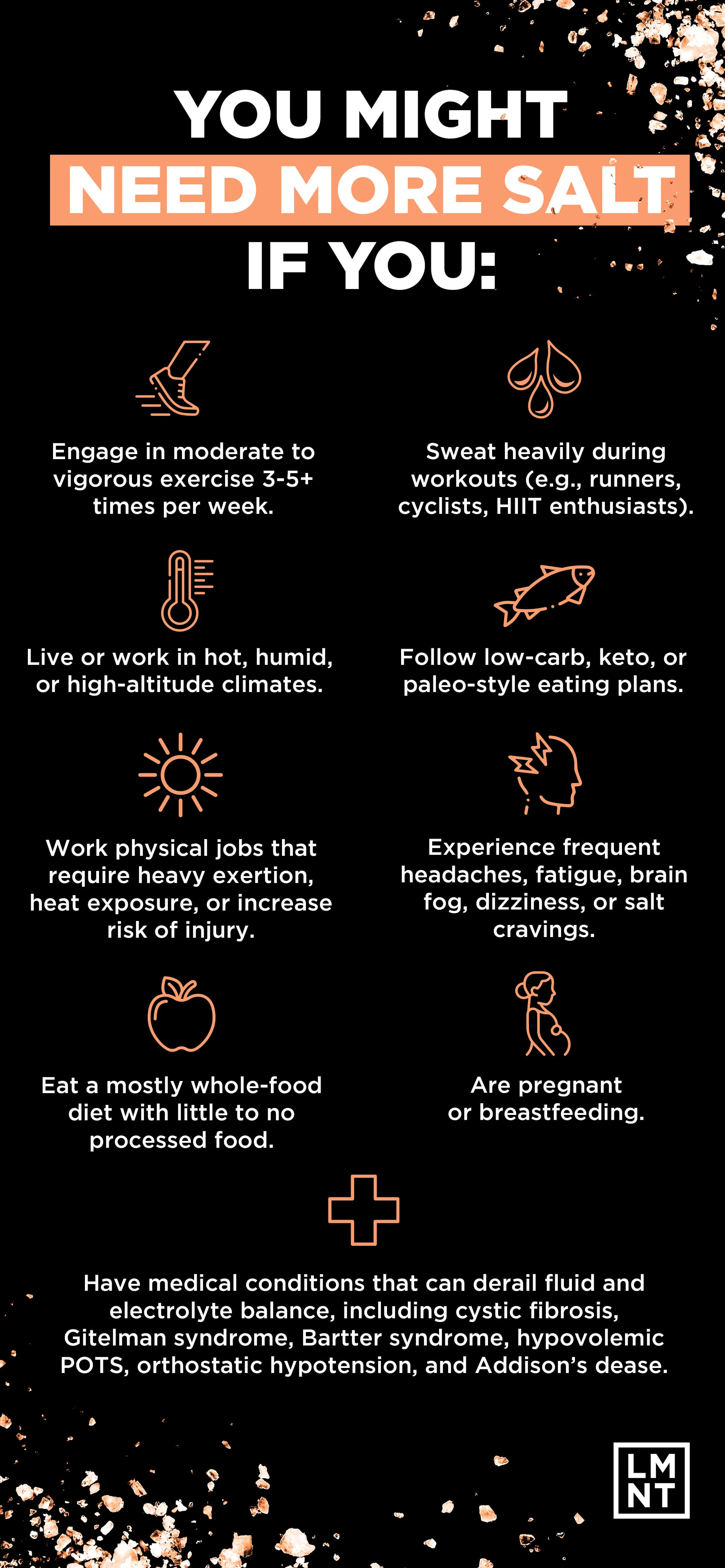 You might need more salt if you