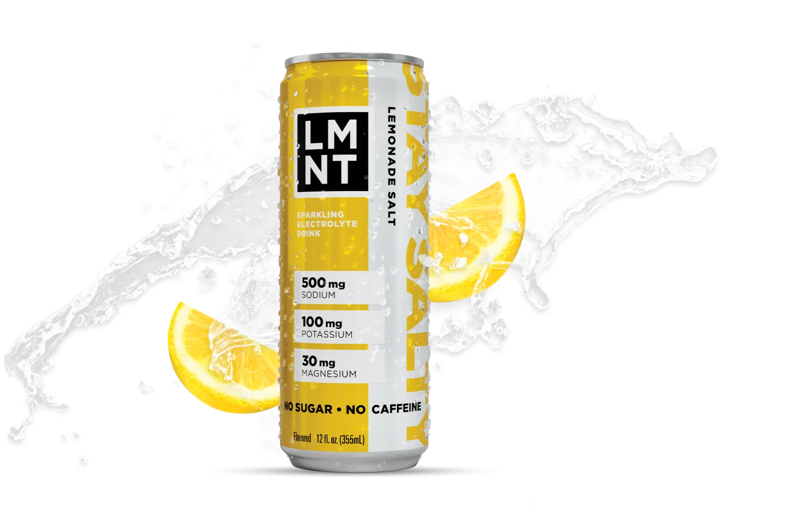 LMNT Sparkling Lemonade 12oz can