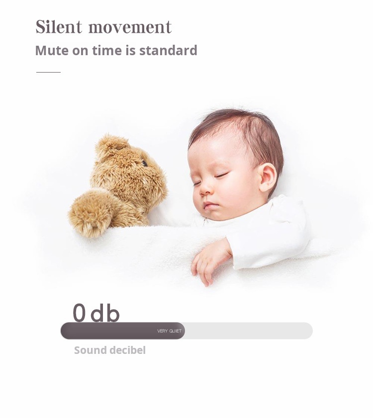 Nordic LED wall clock detail specifications