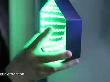 3D Hexagonal Infinity Mirror RGB Gaming Ambient Light - Magnetic Modular