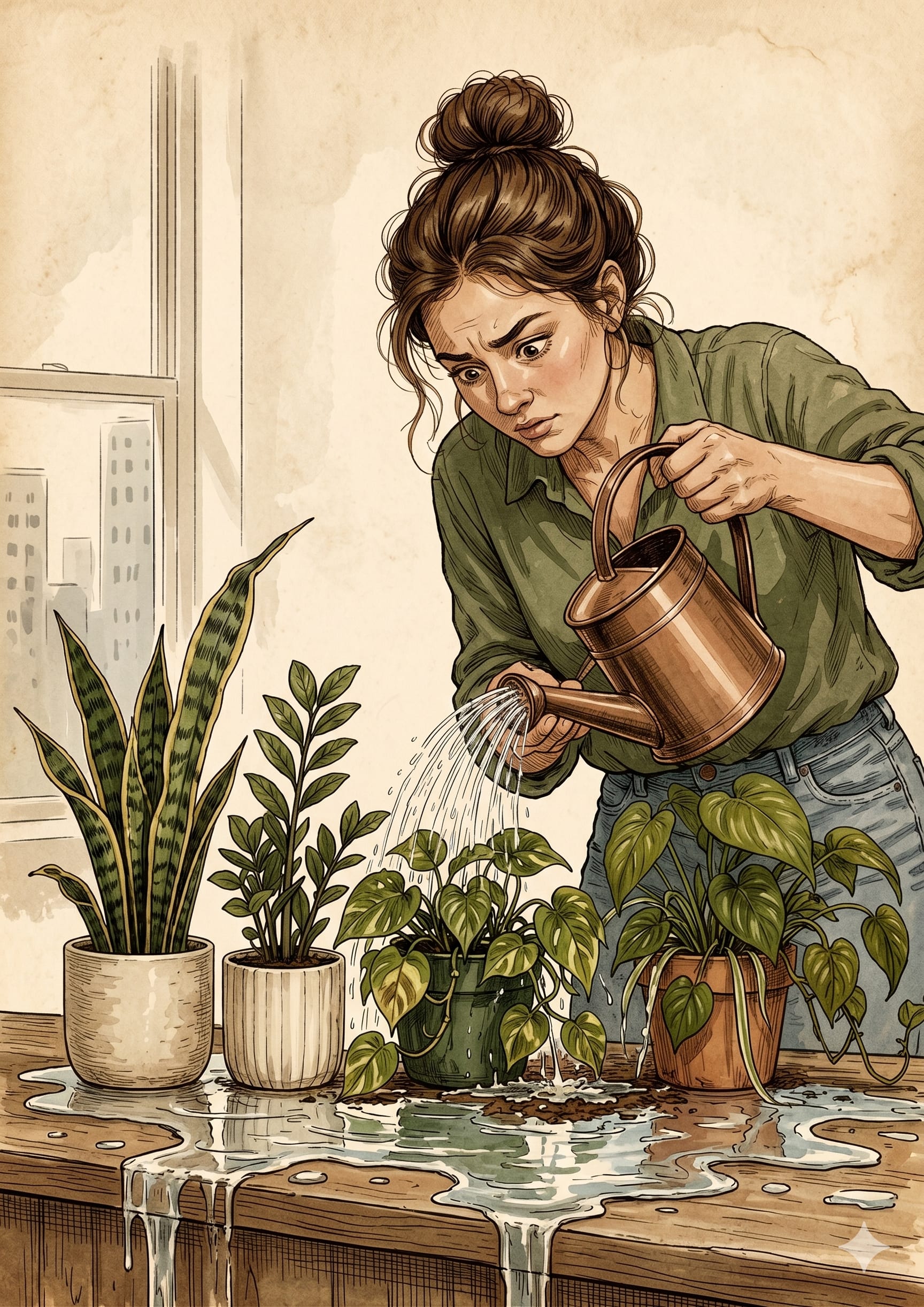 So you bought 5 plants and killed 6