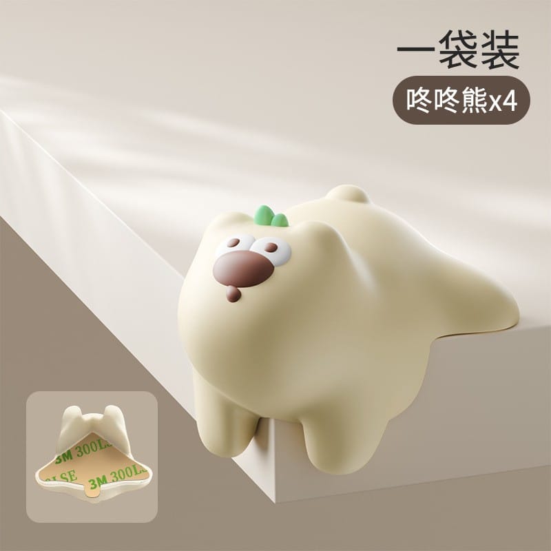 Protector anti‑choque para pies de mueble