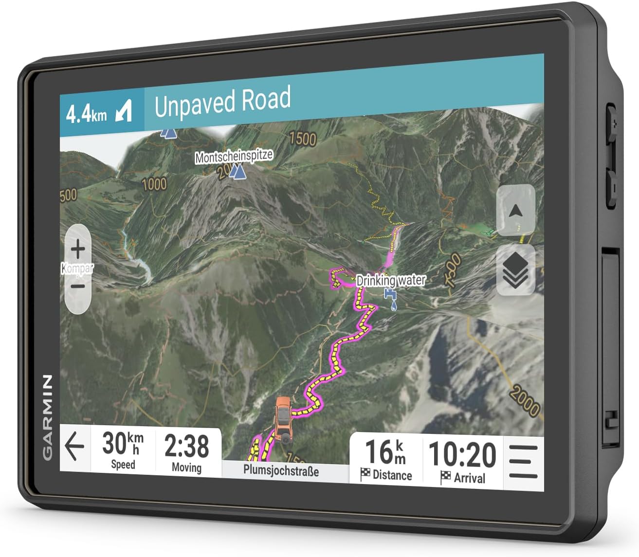Illustration du modèle Garmin Tread 2 Overland Edition - 8 pouces