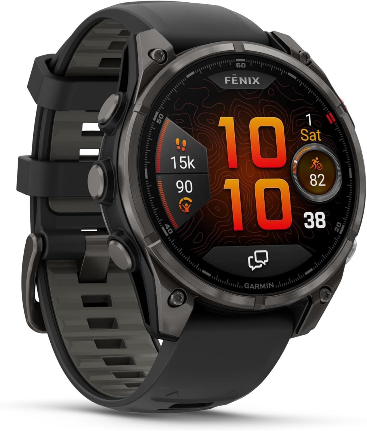 Abbildung des Modells Garmin Fenix 8 Pro - 47mm AMOLED - Anthrazit
