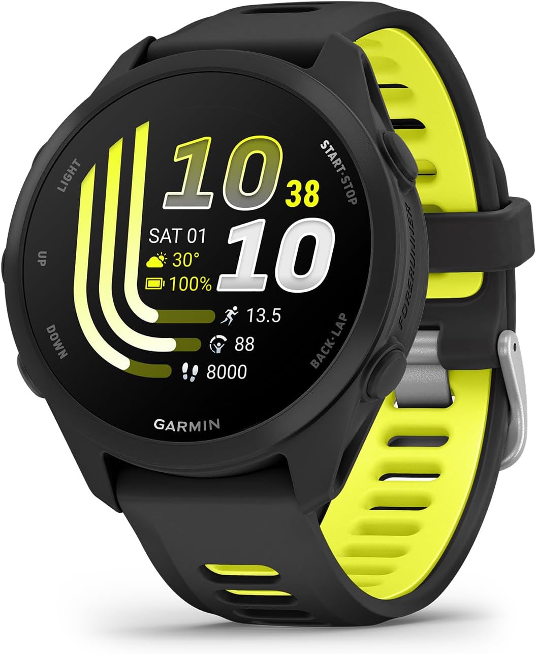 Illustration du modèle Garmin Forerunner 170 - Noir 43mm