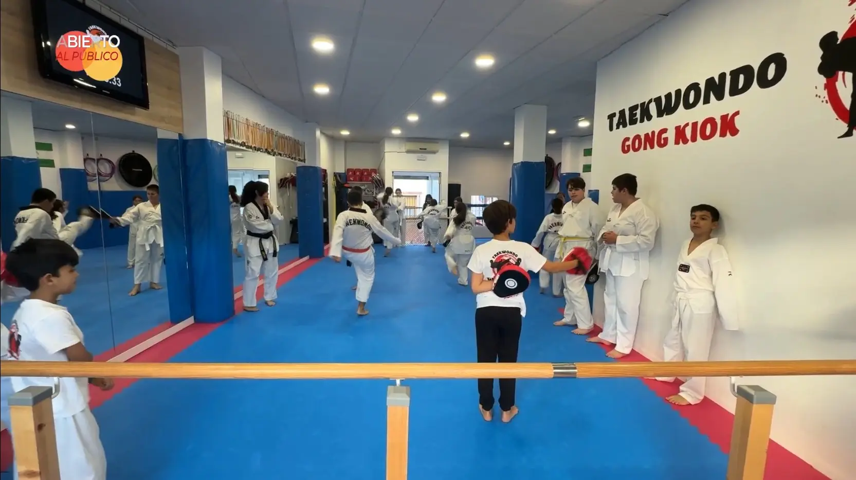 Galería de Taekwondo Gong Kiok en Alhaurín de la Torre (Málaga), Reportaje Programa Abierto al Público de Torrevisión - Item 1