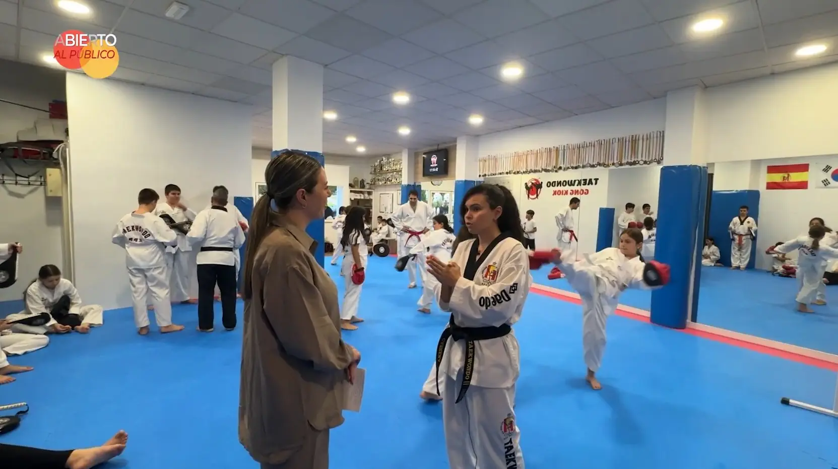 Galería de Taekwondo Gong Kiok en Alhaurín de la Torre (Málaga), Reportaje Programa Abierto al Público de Torrevisión - Item 2