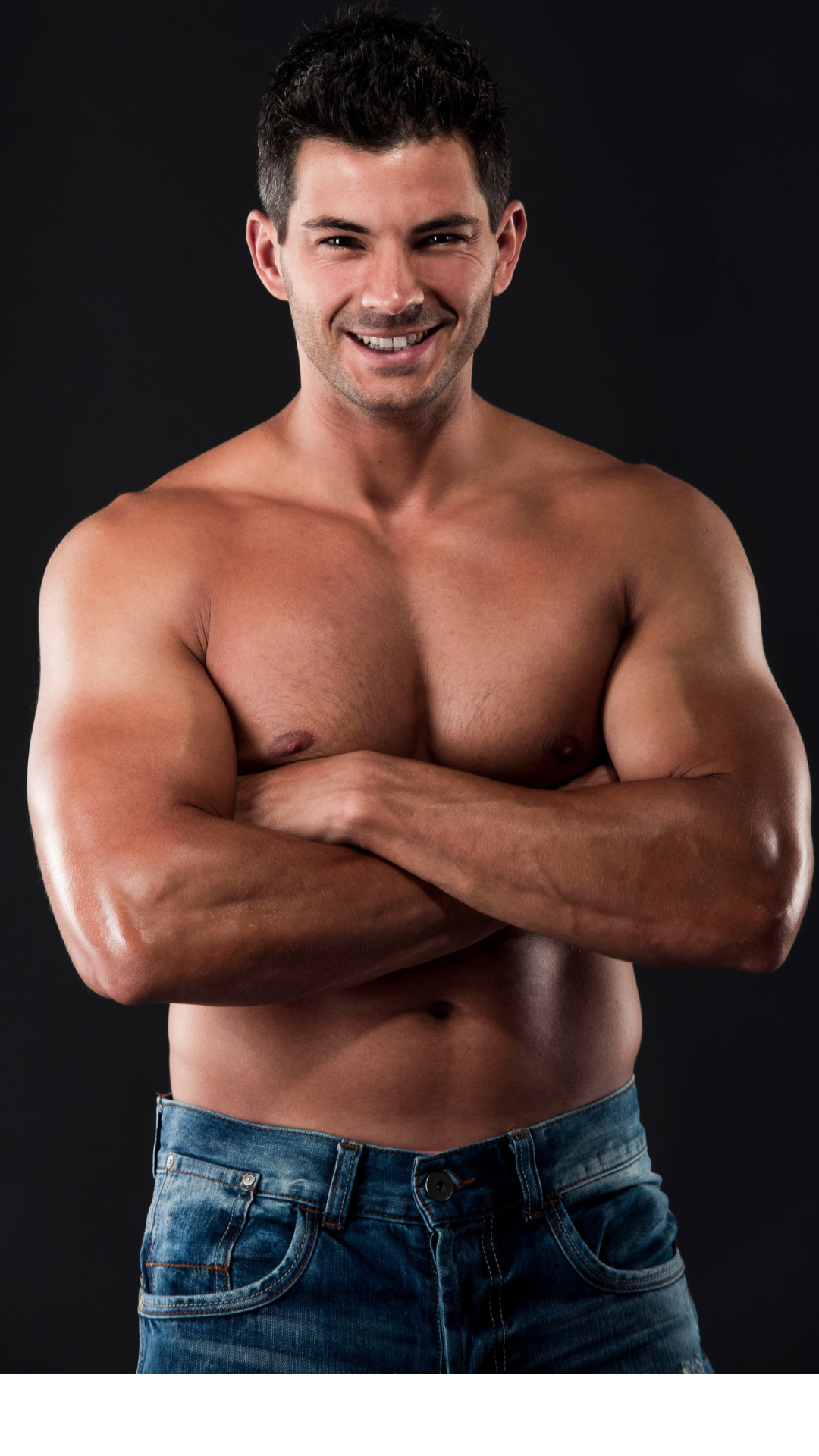 Men's health and vitality portrait