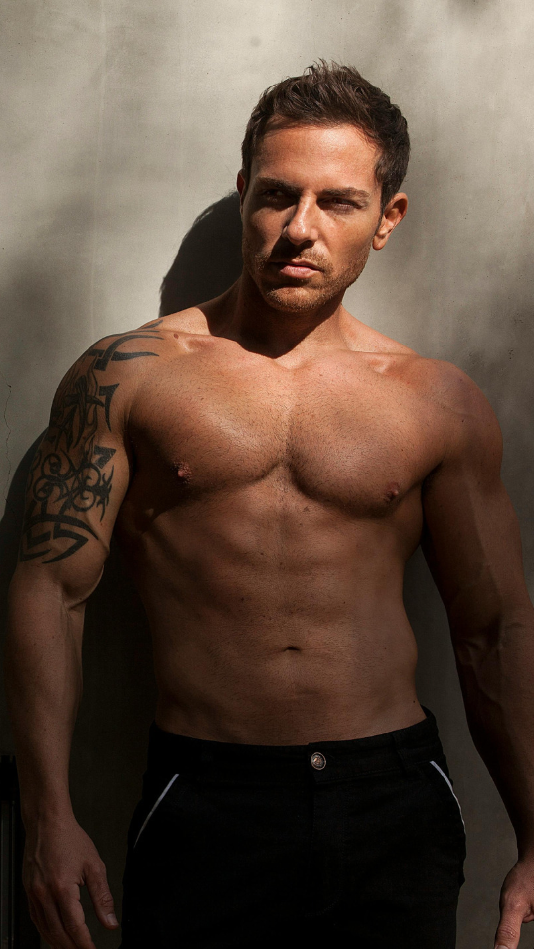 Men's strength and wellness portrait