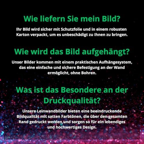 Vue 7 de Tableau Abstrait Dore Noir